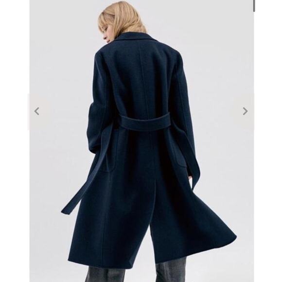 Andersson Bell Charlotte Womens Belted Wool Overcoat Size Small - Picture 3 of 8